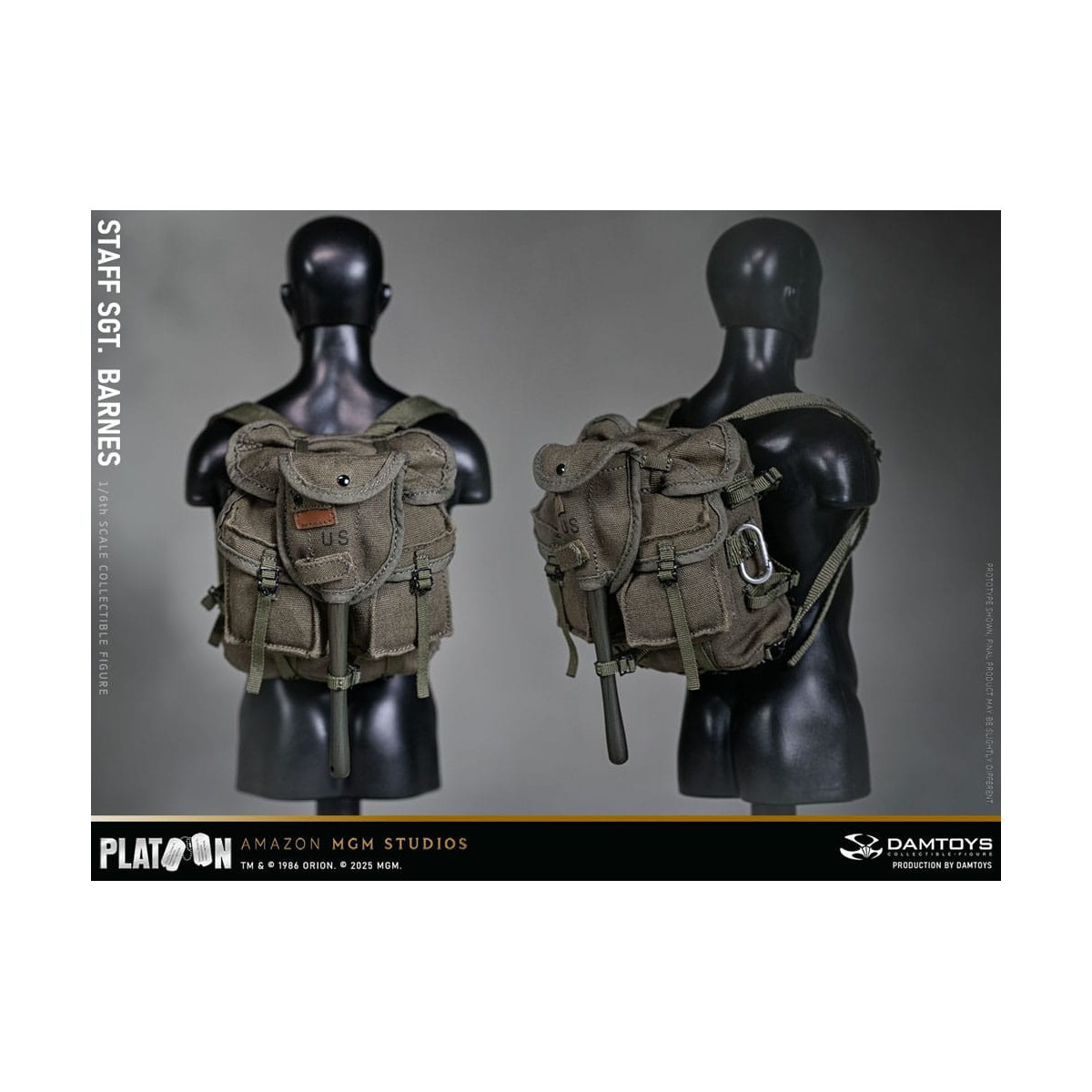 DAMTOYS - Pelotón - Sargento Barnes 1/6 Coleccionable