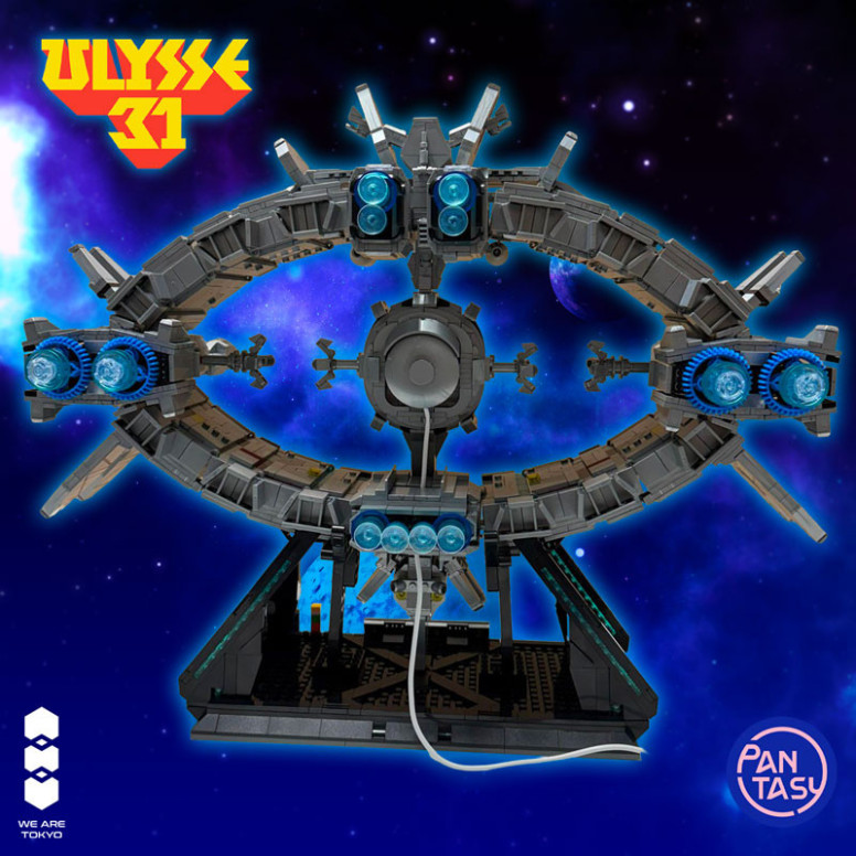 Pantasy X We are Tokyo Ulises 31 Odiseo con Light Up 50 cm Set para construir