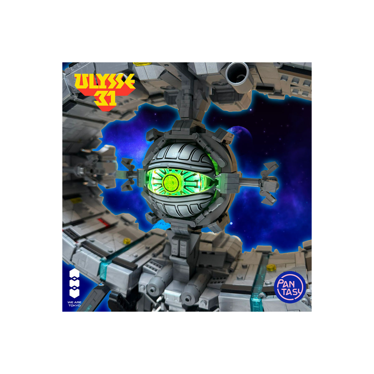 Pantasy X We are Tokyo Ulises 31 Odiseo con Light Up 50 cm Set para construir