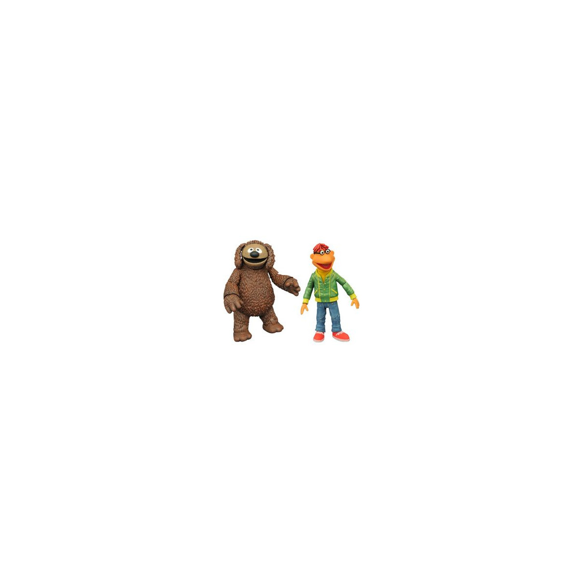 Diamond Select Los Teleñecos - Scooter & Rowlf - Pack de 2 figuras