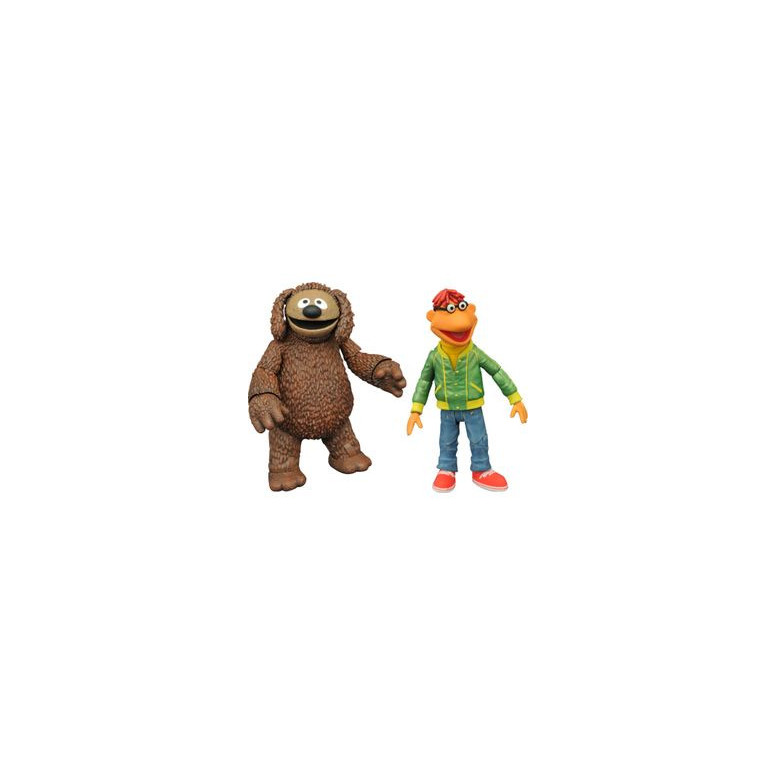 Diamond Select Los Teleñecos - Scooter & Rowlf - Pack de 2 figuras