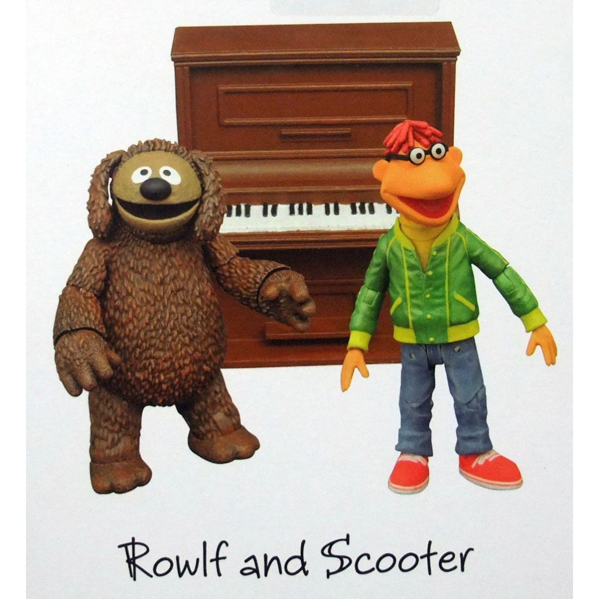 Diamond Select Los Teleñecos - Scooter & Rowlf - Pack de 2 figuras