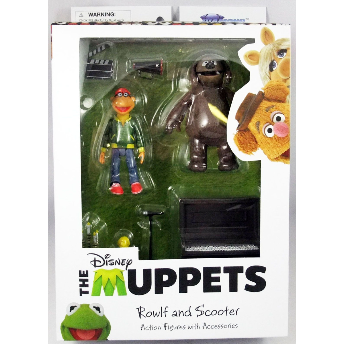 Diamond Select Los Teleñecos - Scooter & Rowlf - Pack de 2 figuras