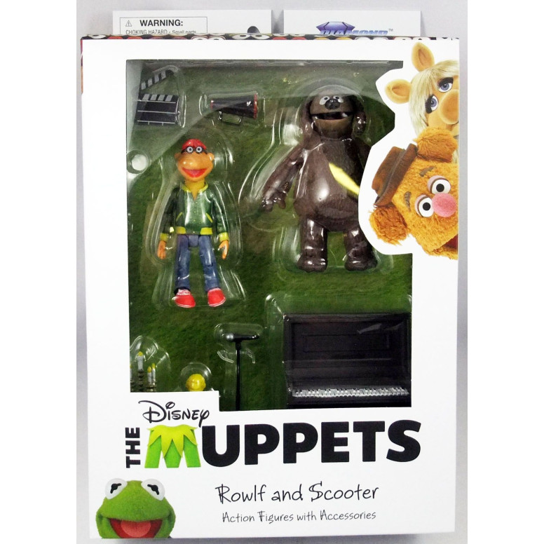 Diamond Select Los Teleñecos - Scooter & Rowlf - Pack de 2 figuras