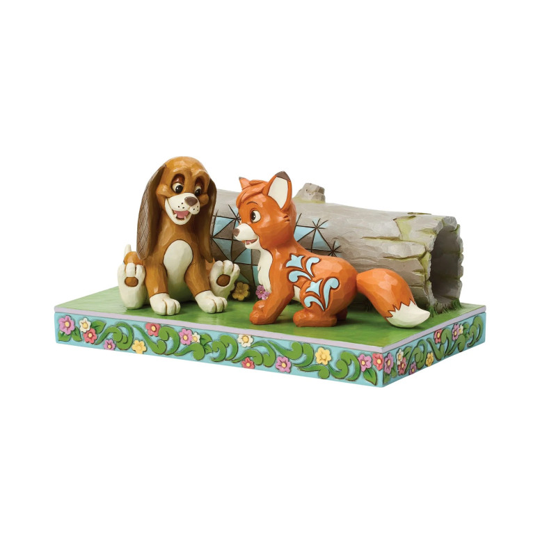 Enesco Disney Tradición de Jim Shore - Rox y Rouky