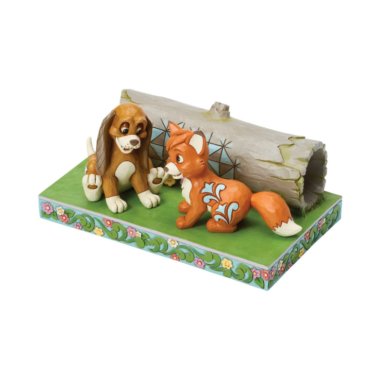 Enesco Disney Tradición de Jim Shore - Rox y Rouky