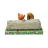 Enesco Disney Tradición de Jim Shore - Rox y Rouky