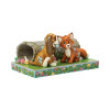 Enesco Disney Tradición de Jim Shore - Rox y Rouky