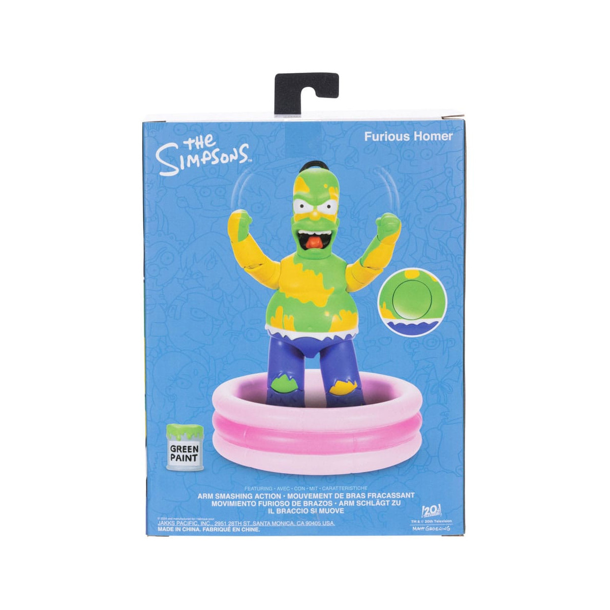 Jakks Pacific - The Los Simpson - Premium Furious Homer