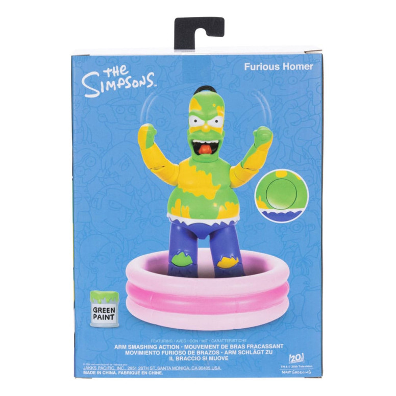 Jakks Pacific - The Los Simpson - Premium Furious Homer