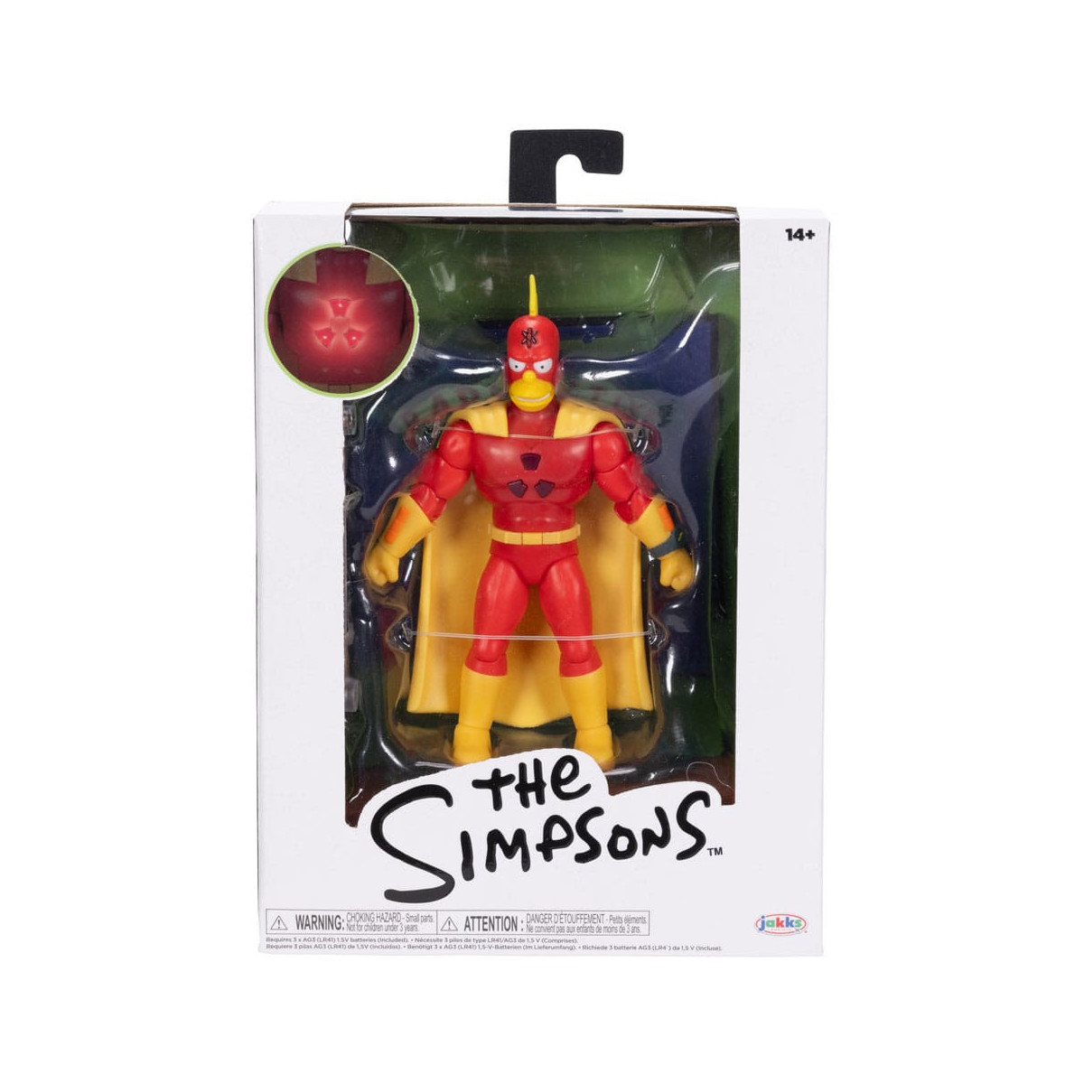Jakks Pacific - The Los Simpson - Hombre Radioactivo Premium