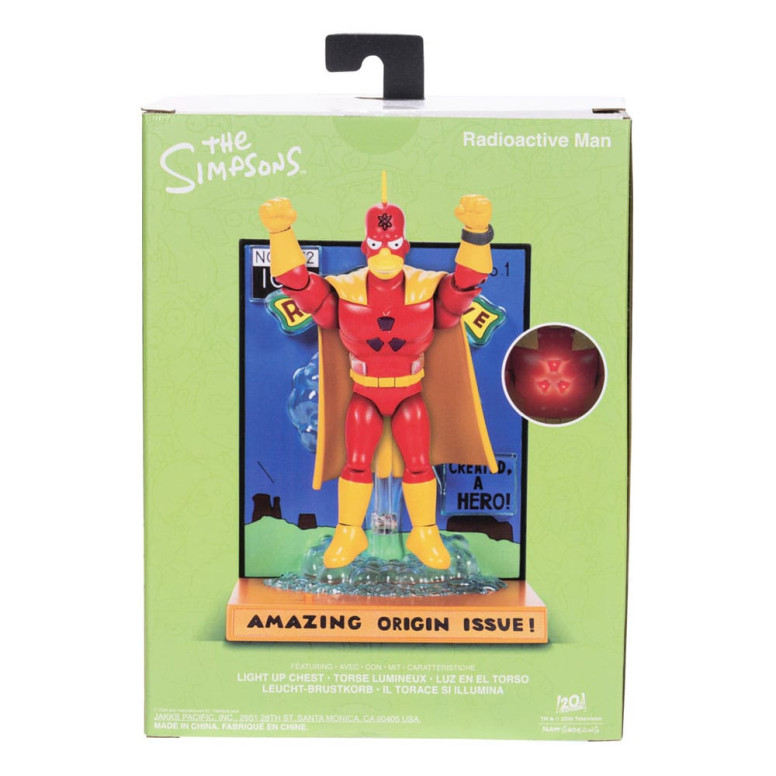 Jakks Pacific - The Los Simpson - Hombre Radioactivo Premium