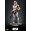Hot Toys Star Wars - 104 Batallón Wolfpack Clone Trooper Versión Deluxe - The Clone Wars 1/6 Figurine