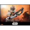 Hot Toys Star Wars - 104 Batallón Wolfpack Clone Trooper Versión Deluxe - The Clone Wars 1/6 Figurine