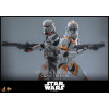 Hot Toys Star Wars - 104 Batallón Wolfpack Clone Trooper Versión Deluxe - The Clone Wars 1/6 Figurine