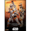 Hot Toys Star Wars - 212º Batallón de Ataque Clone Trooper Versión Deluxe - The Clone Wars 1/6
