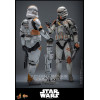 Hot Toys Star Wars - 212º Batallón de Ataque Clone Trooper Versión Deluxe - The Clone Wars 1/6