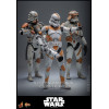 Hot Toys Star Wars - 212º Batallón de Ataque Clone Trooper Versión Deluxe - The Clone Wars 1/6