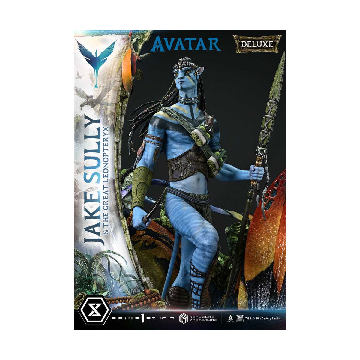 Prime 1 Studio Avatar - Jake Sully & The Great Leonopteryx Versión Deluxe 1/4