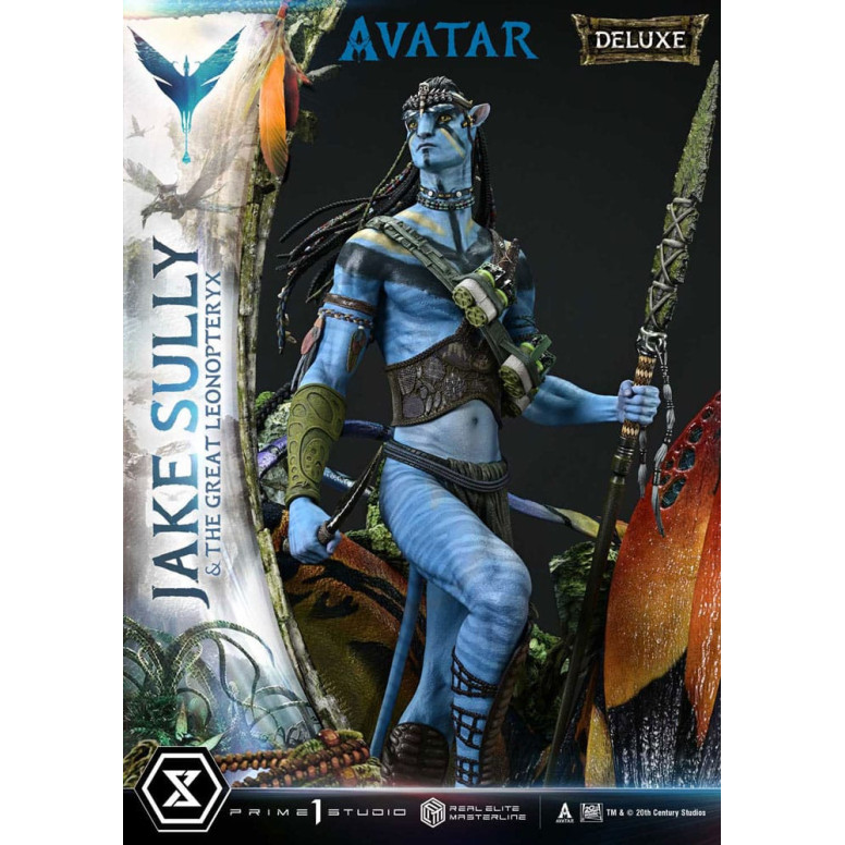 Prime 1 Studio Avatar - Jake Sully & The Great Leonopteryx Versión Deluxe 1/4