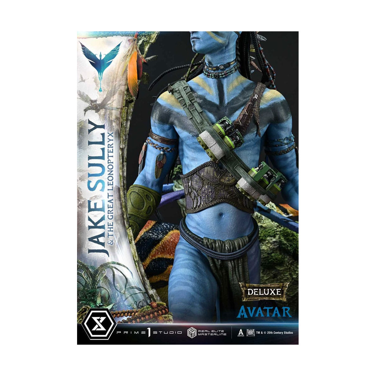 Prime 1 Studio Avatar - Jake Sully & The Great Leonopteryx Versión Deluxe 1/4
