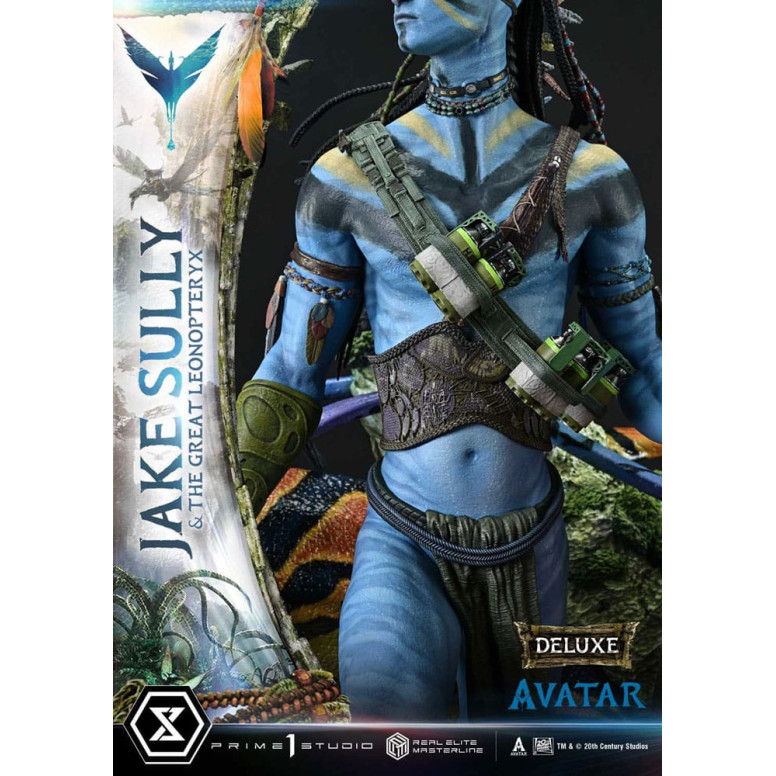 Prime 1 Studio Avatar - Jake Sully & The Great Leonopteryx Versión Deluxe 1/4