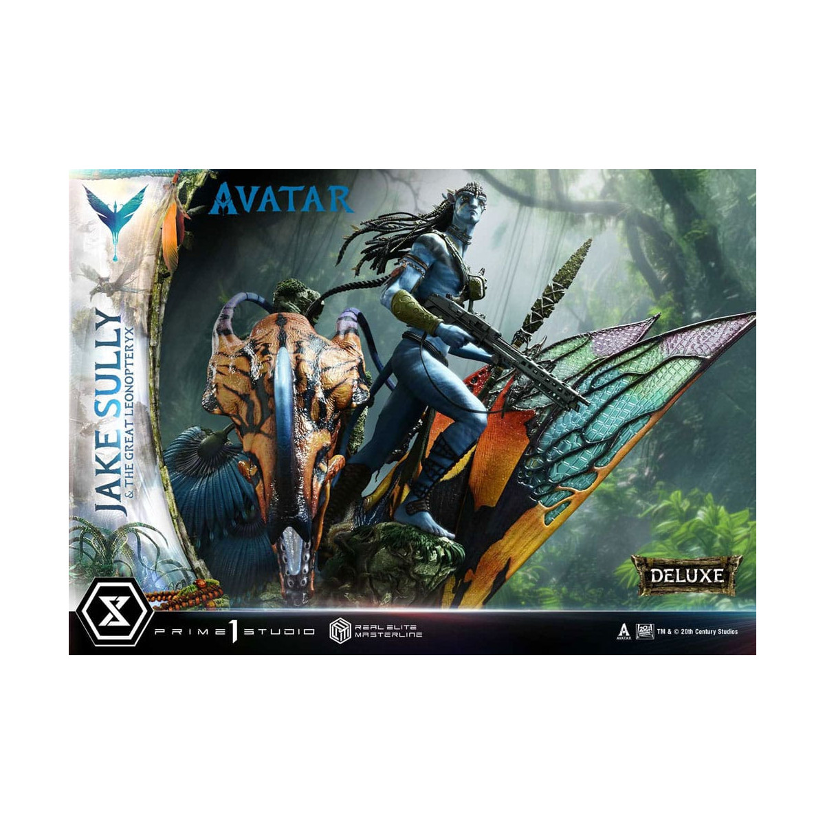 Prime 1 Studio Avatar - Jake Sully & The Great Leonopteryx Versión Deluxe 1/4