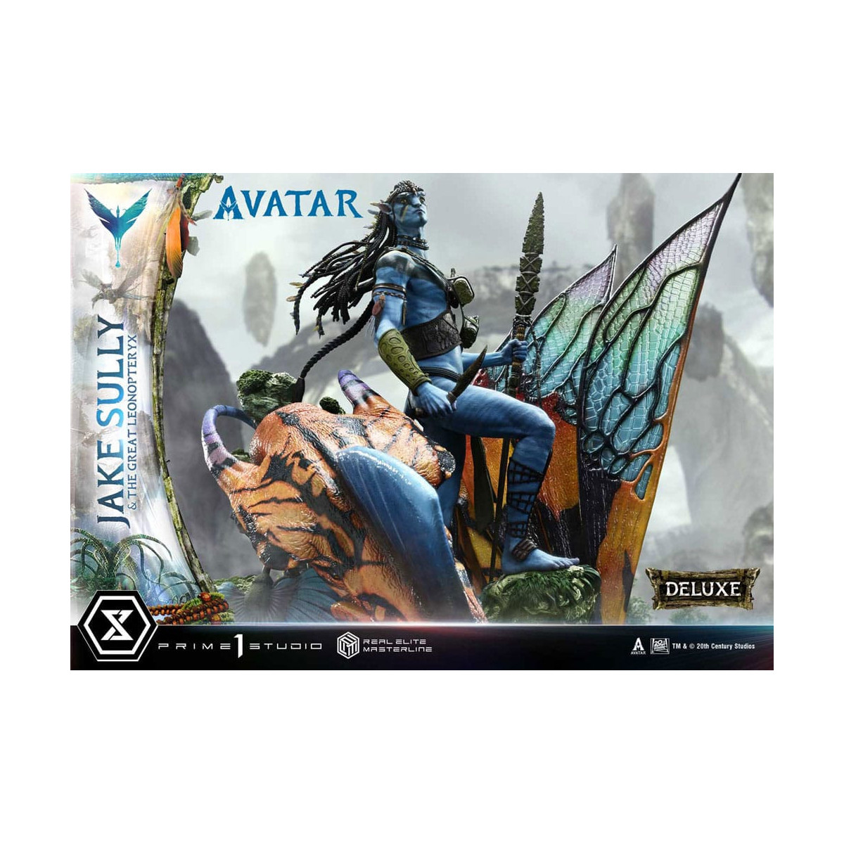 Prime 1 Studio Avatar - Jake Sully & The Great Leonopteryx Versión Deluxe 1/4