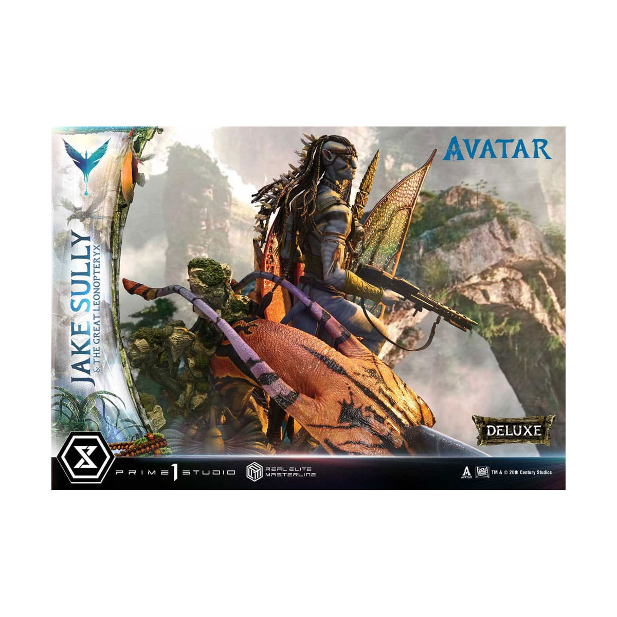 Prime 1 Studio Avatar - Jake Sully & The Great Leonopteryx Versión Deluxe 1/4