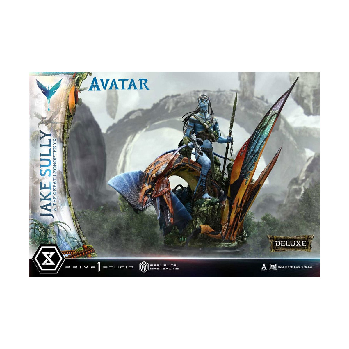 Prime 1 Studio Avatar - Jake Sully & The Great Leonopteryx Versión Deluxe 1/4