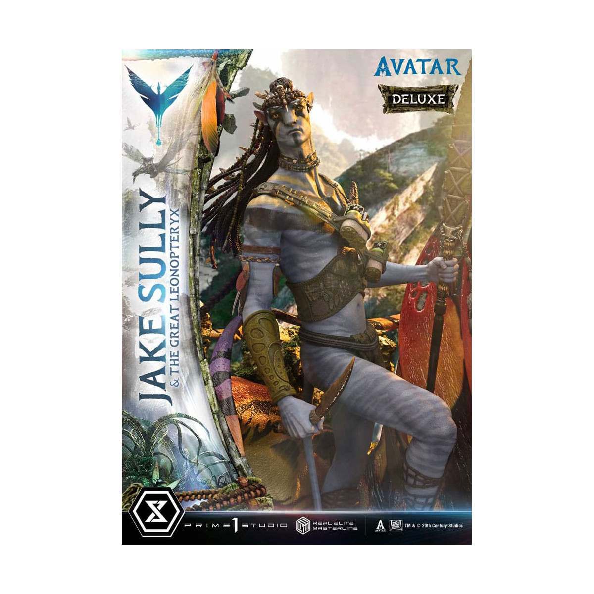 Prime 1 Studio Avatar - Jake Sully & The Great Leonopteryx Versión Deluxe 1/4