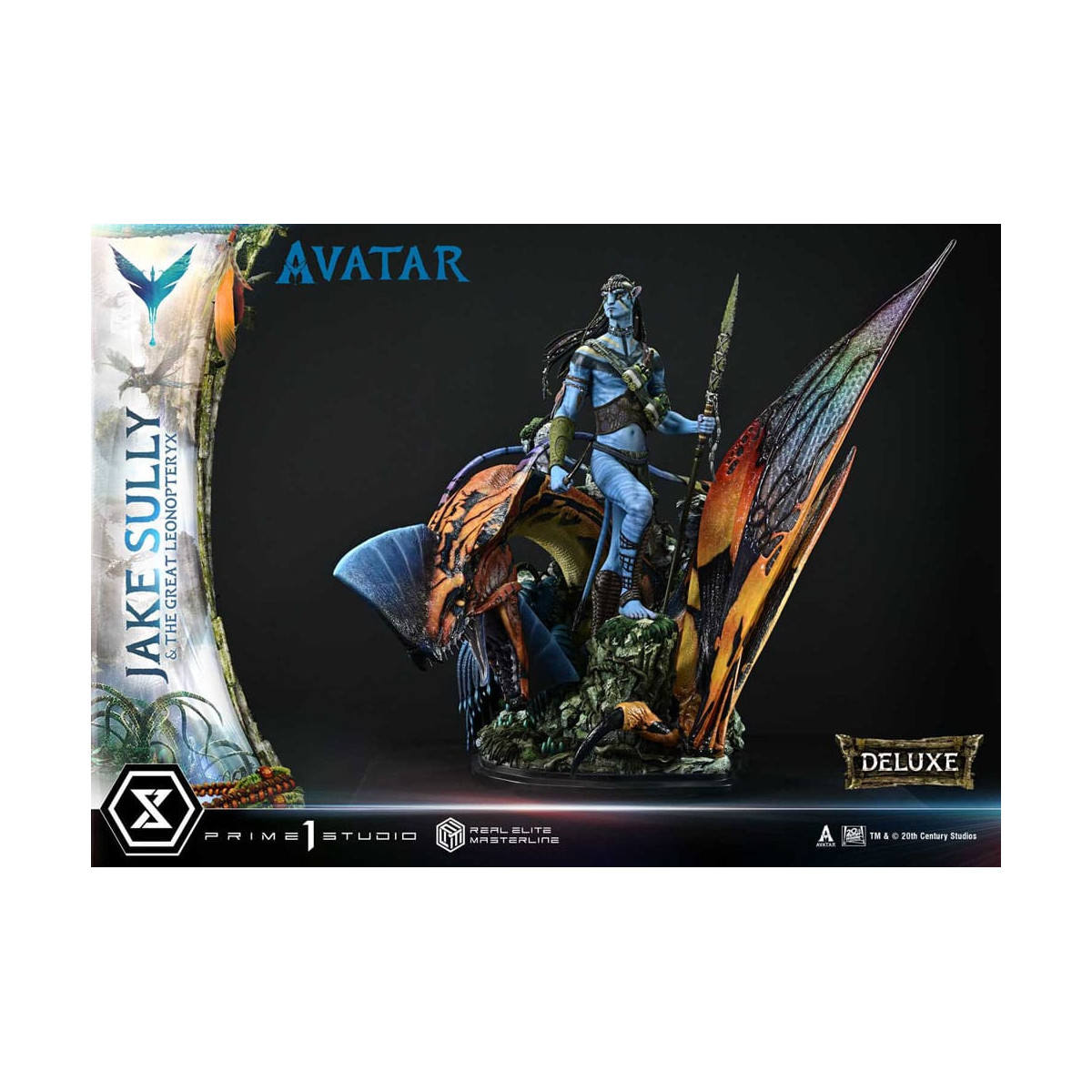 Prime 1 Studio Avatar - Jake Sully & The Great Leonopteryx Versión Deluxe 1/4