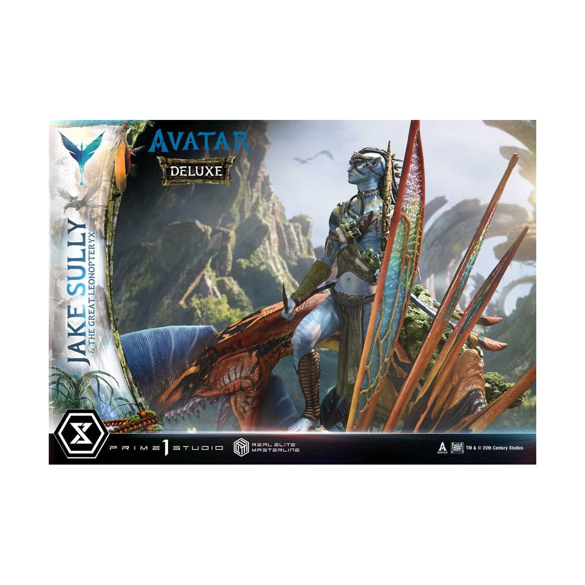 Prime 1 Studio Avatar - Jake Sully & The Great Leonopteryx Versión Deluxe 1/4