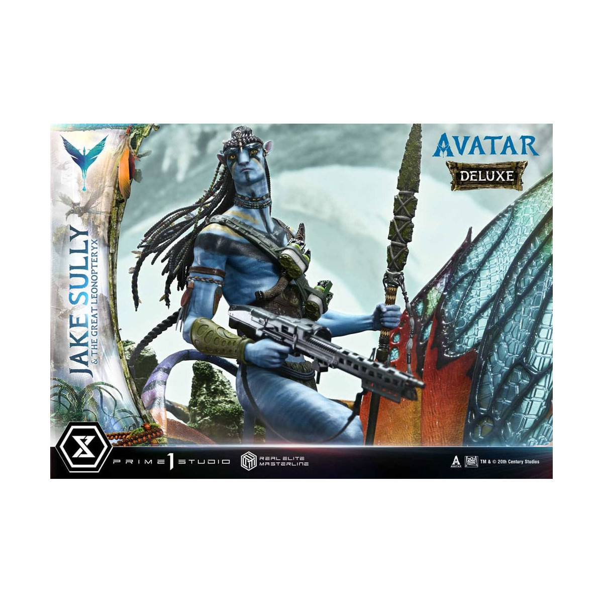Prime 1 Studio Avatar - Jake Sully & The Great Leonopteryx Versión Deluxe 1/4