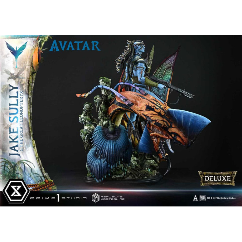 Prime 1 Studio Avatar - Jake Sully & The Great Leonopteryx Versión Deluxe 1/4