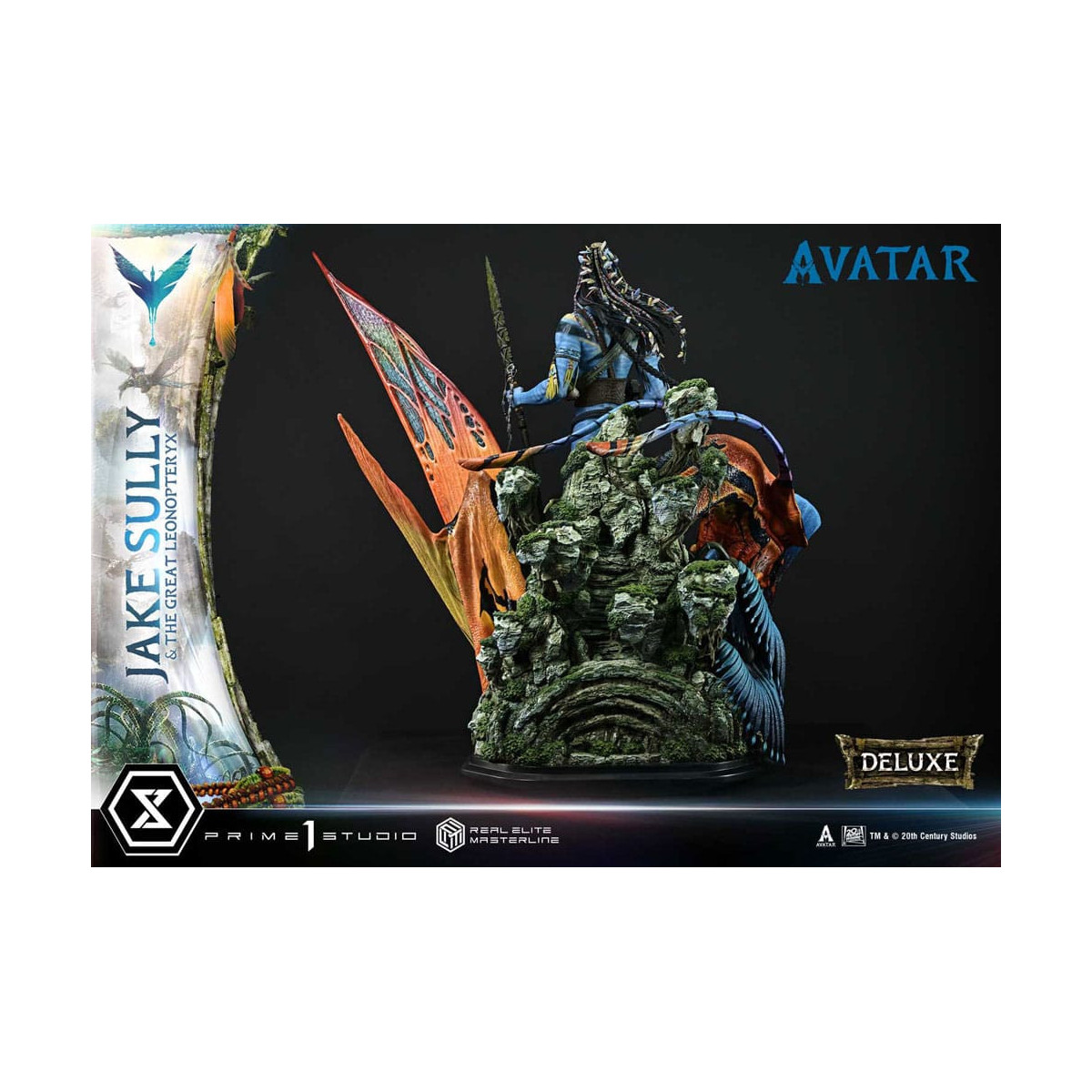 Prime 1 Studio Avatar - Jake Sully & The Great Leonopteryx Versión Deluxe 1/4