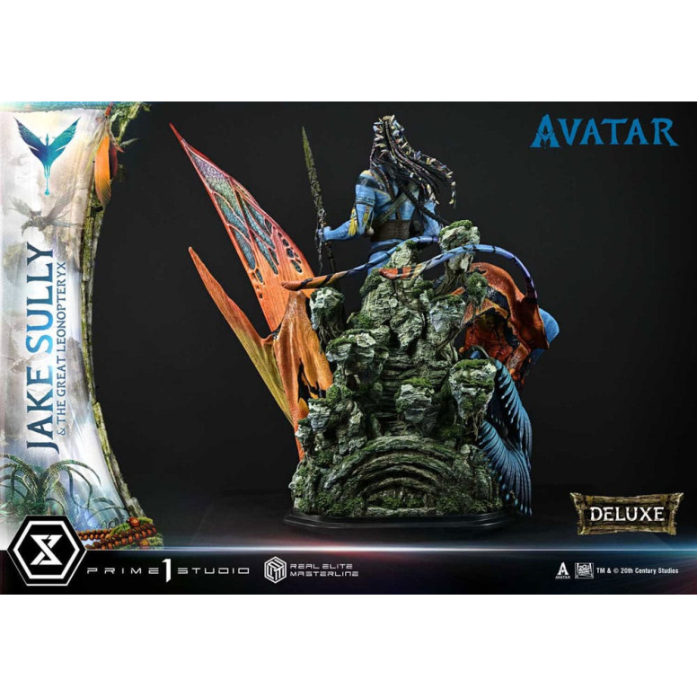 Prime 1 Studio Avatar - Jake Sully & The Great Leonopteryx Versión Deluxe 1/4