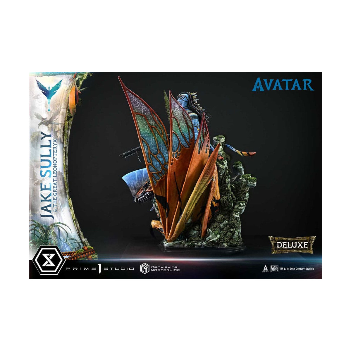 Prime 1 Studio Avatar - Jake Sully & The Great Leonopteryx Versión Deluxe 1/4
