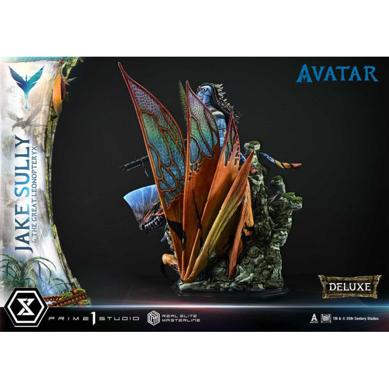 Prime 1 Studio Avatar - Jake Sully & The Great Leonopteryx Versión Deluxe 1/4