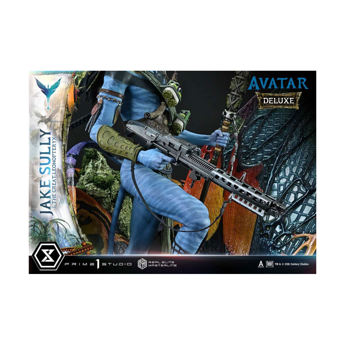 Prime 1 Studio Avatar - Jake Sully & The Great Leonopteryx Versión Deluxe 1/4