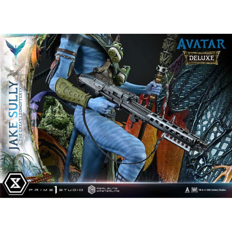 Prime 1 Studio Avatar - Jake Sully & The Great Leonopteryx Versión Deluxe 1/4