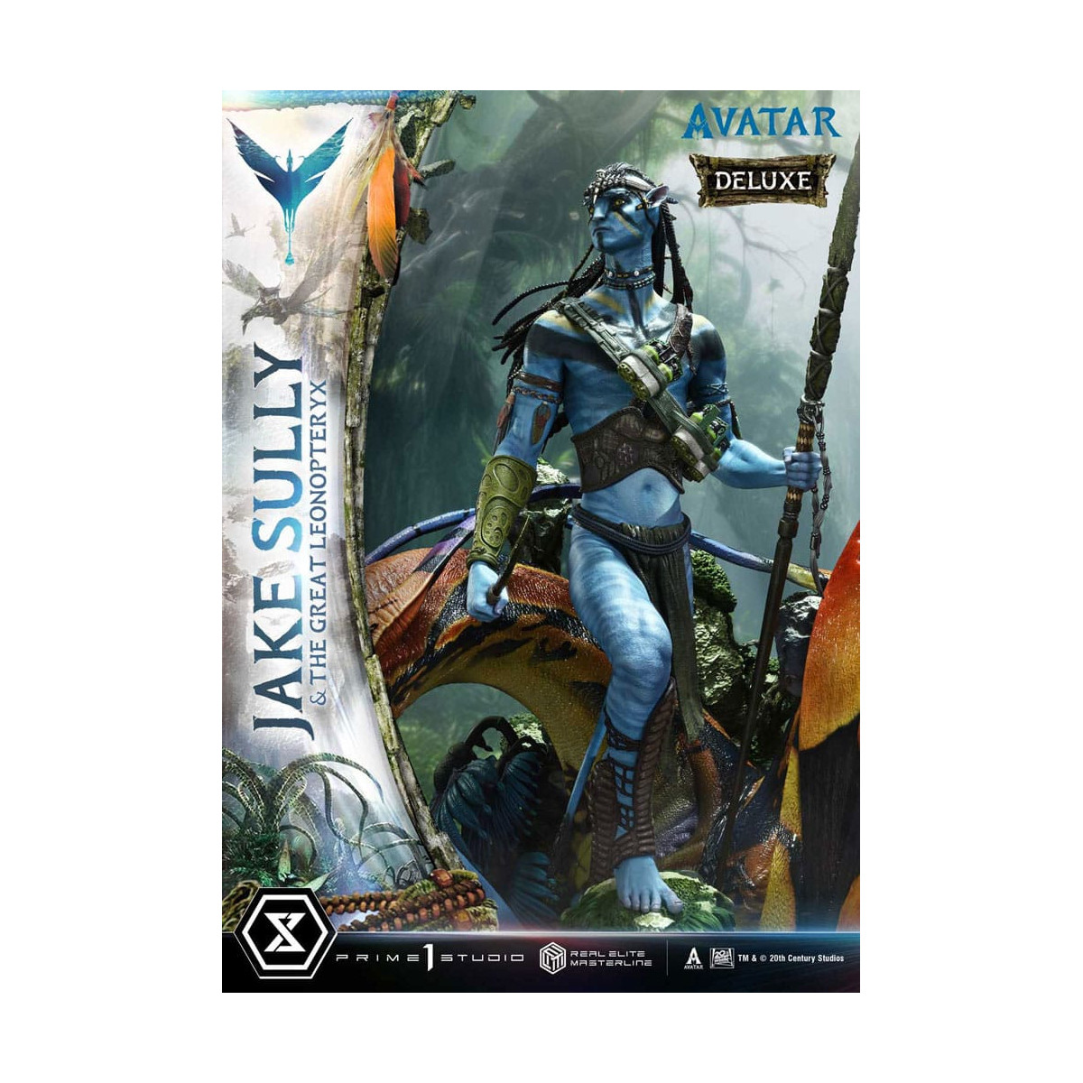 Prime 1 Studio Avatar - Jake Sully & The Great Leonopteryx Versión Deluxe 1/4