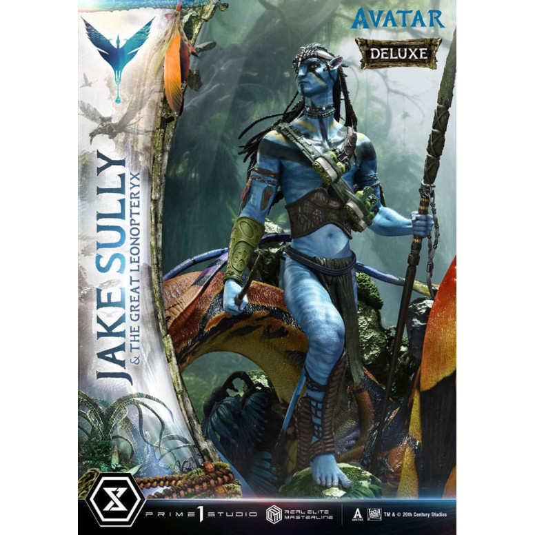 Prime 1 Studio Avatar - Jake Sully & The Great Leonopteryx Versión Deluxe 1/4