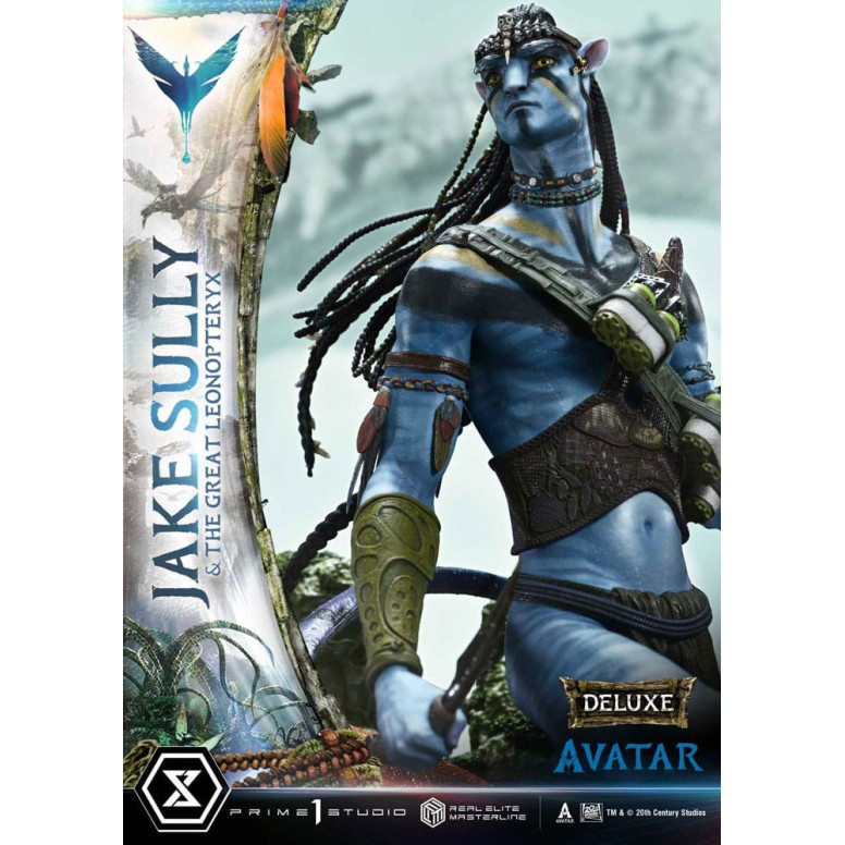 Prime 1 Studio Avatar - Jake Sully & The Great Leonopteryx Versión Deluxe 1/4