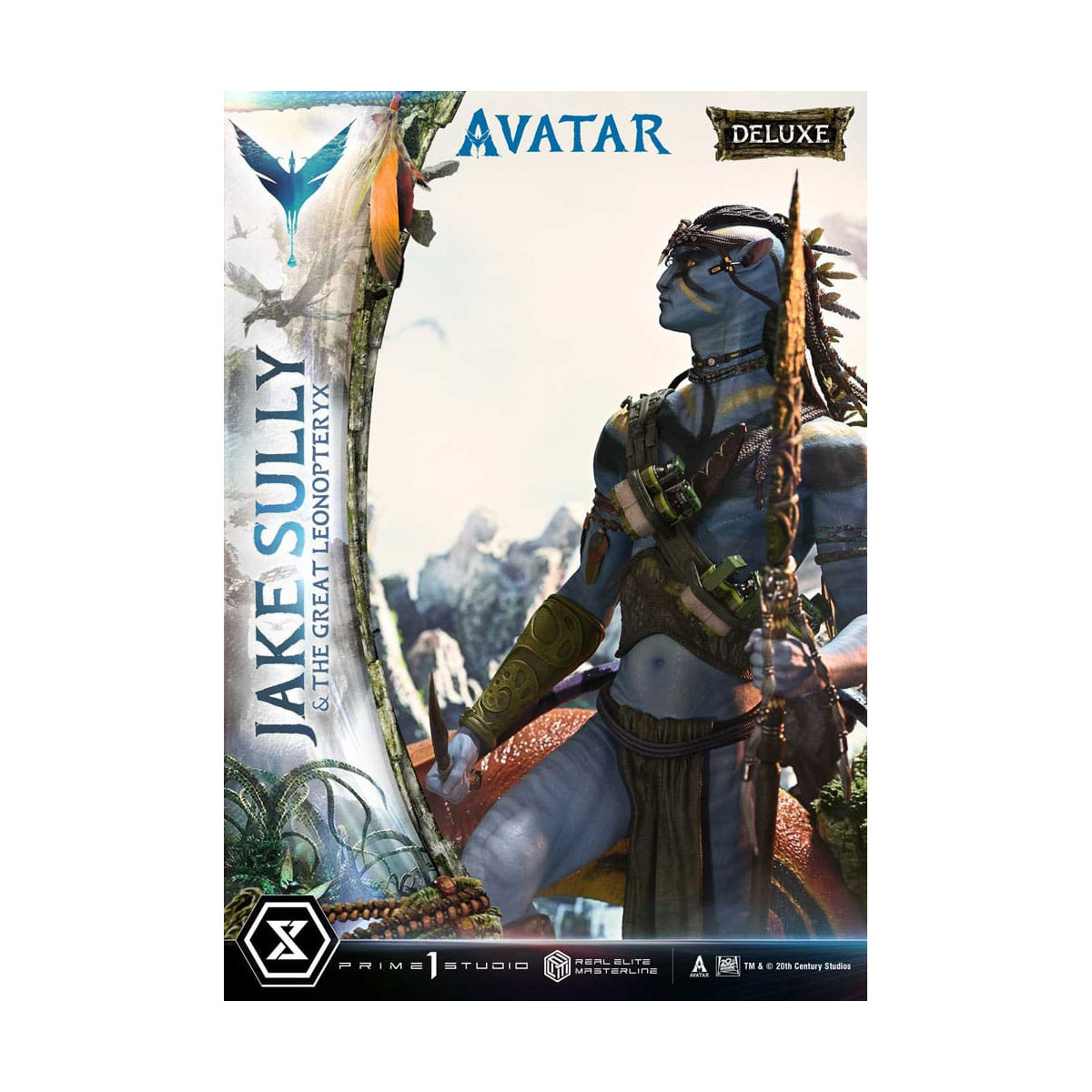 Prime 1 Studio Avatar - Jake Sully & The Great Leonopteryx Versión Deluxe 1/4