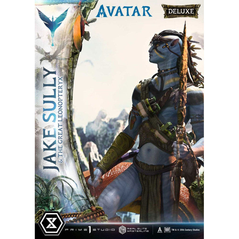 Prime 1 Studio Avatar - Jake Sully & The Great Leonopteryx Versión Deluxe 1/4