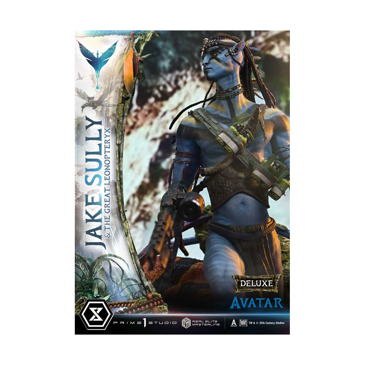 Prime 1 Studio Avatar - Jake Sully & The Great Leonopteryx Versión Deluxe 1/4