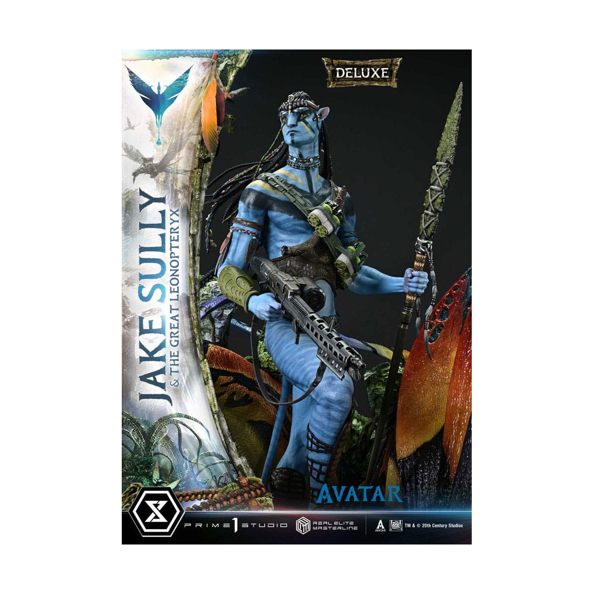 Prime 1 Studio Avatar - Jake Sully & The Great Leonopteryx Versión Deluxe 1/4
