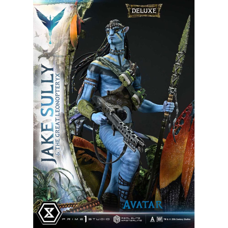 Prime 1 Studio Avatar - Jake Sully & The Great Leonopteryx Versión Deluxe 1/4
