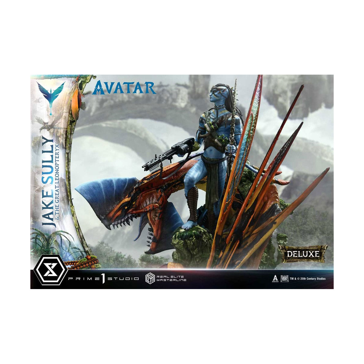 Prime 1 Studio Avatar - Jake Sully & The Great Leonopteryx Versión Deluxe 1/4